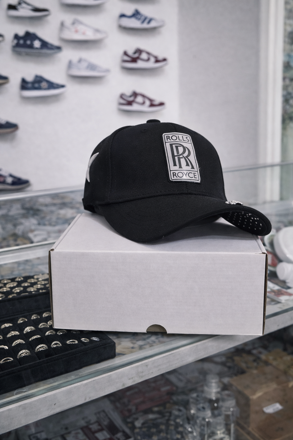 Casquette Rolls Royce avec box 🎁